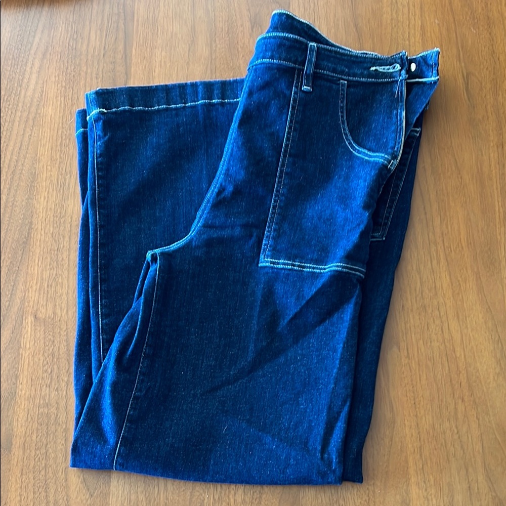 Frame Francois Wide Leg Jean in Virgo
